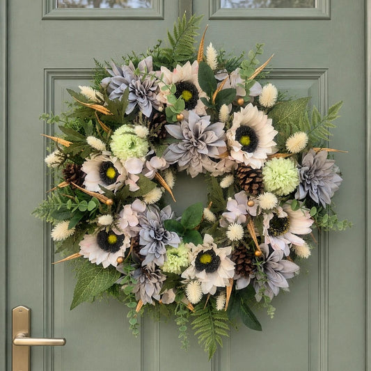 Large Wreath 54cm - Natural
