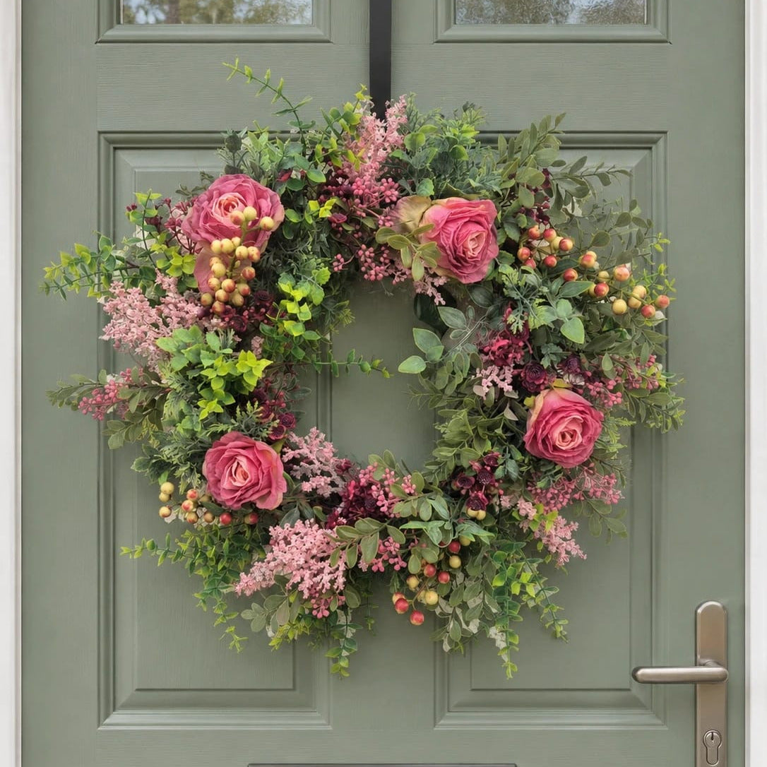 Small Wreath 40cm - Dusk Pink