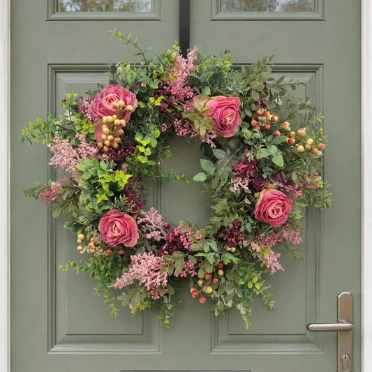Small Wreath 40cm - Dusk Pink